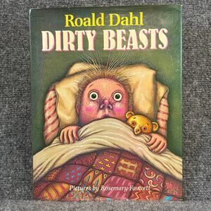 Dirty Beasts Roald Dahl Vintage 1983 First American Edition Hardcover Book